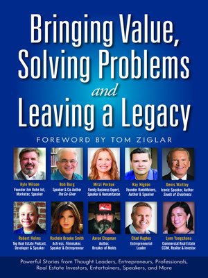 cover image of Bringing Value, Solving Problems and Leaving a Legacy